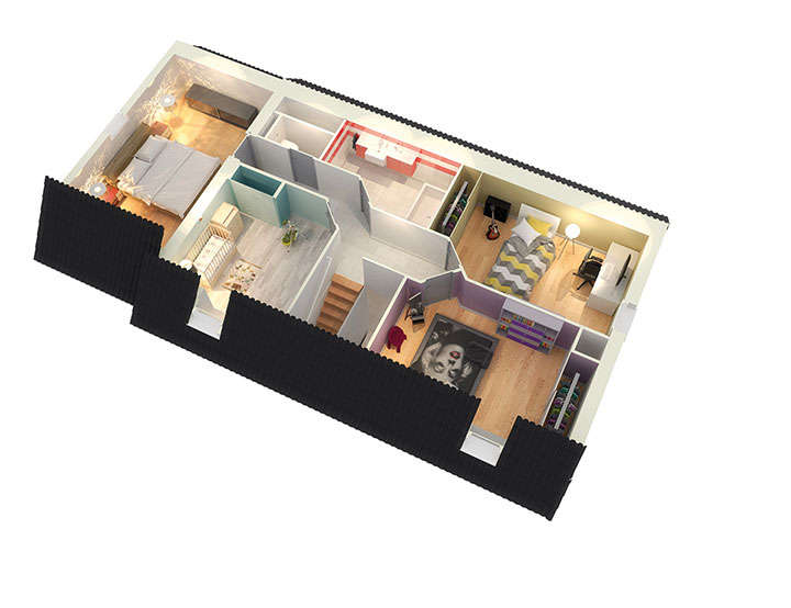 maison personnalisable pdv creaffinite etage mdcrea concept 1